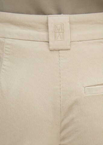 Marc O'Polo Flared Broek 'Marthe' in Beige