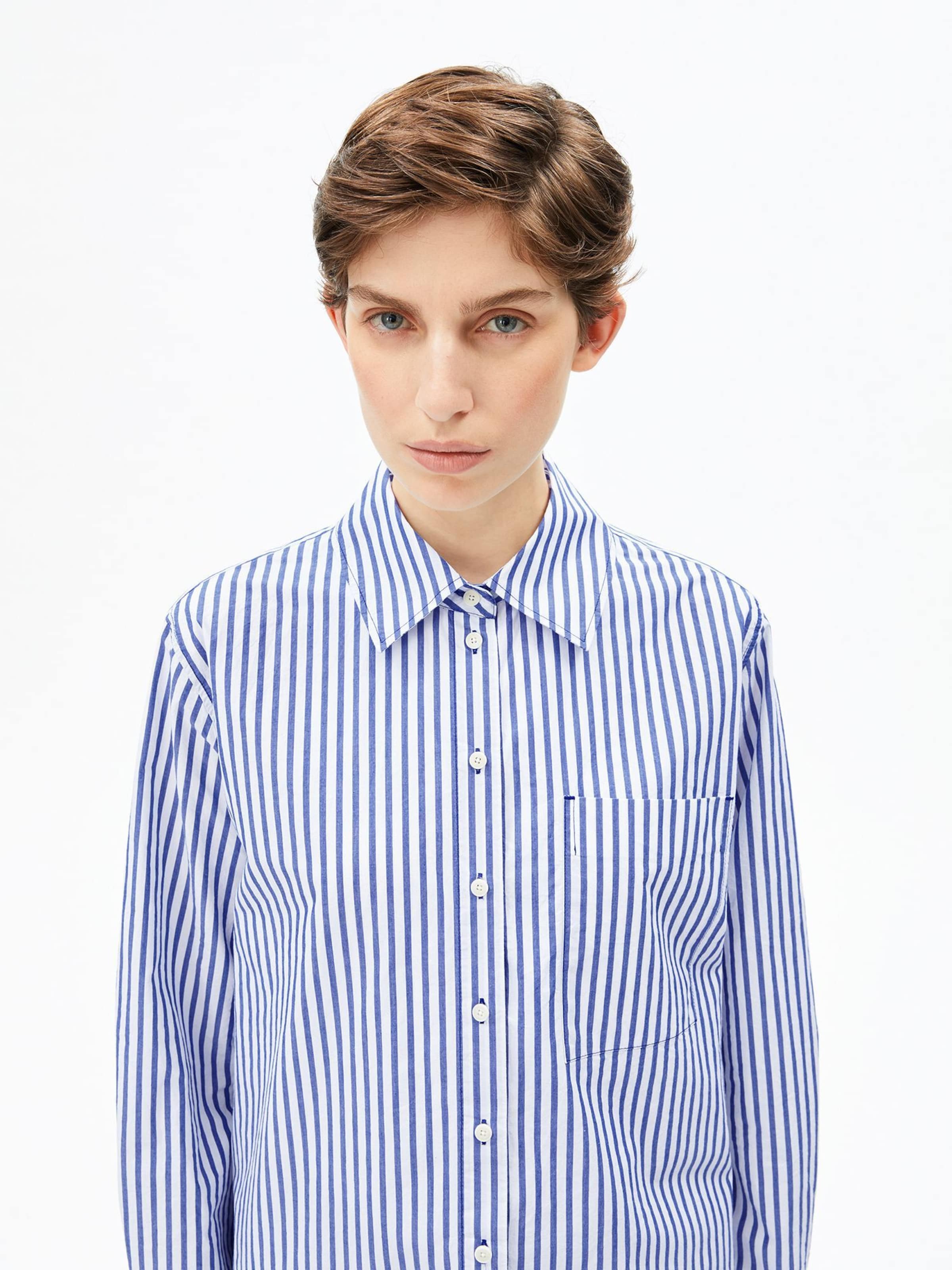 ARMEDANGELS Blouse in Mixed colours: front