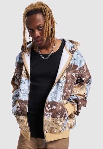 Karl Kani Sweatjacke in Beige: predná strana