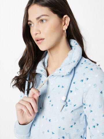 Ragwear Mikina 'RYLIE BIRDS' – modrá