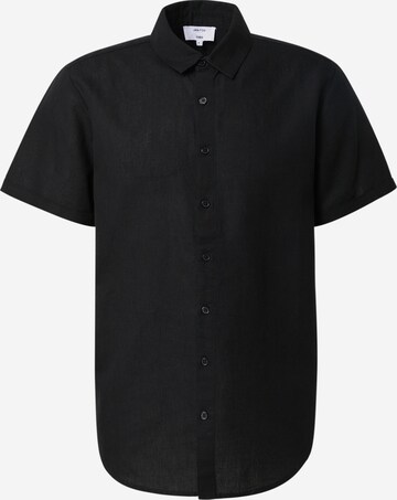 DAN FOX APPAREL Hemd 'Logan' in Schwarz: predná strana