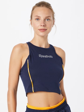 Reebok Sport top - kék: elől