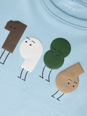 NAME IT Shirts 'NMMOLAF' i blå