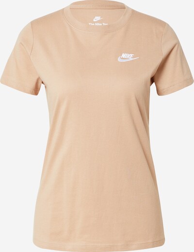 Tricou Nike Sportswear pe nisipiu / alb, Vizualizare produs