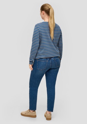 Coupe slim Jean TRIANGLE en bleu