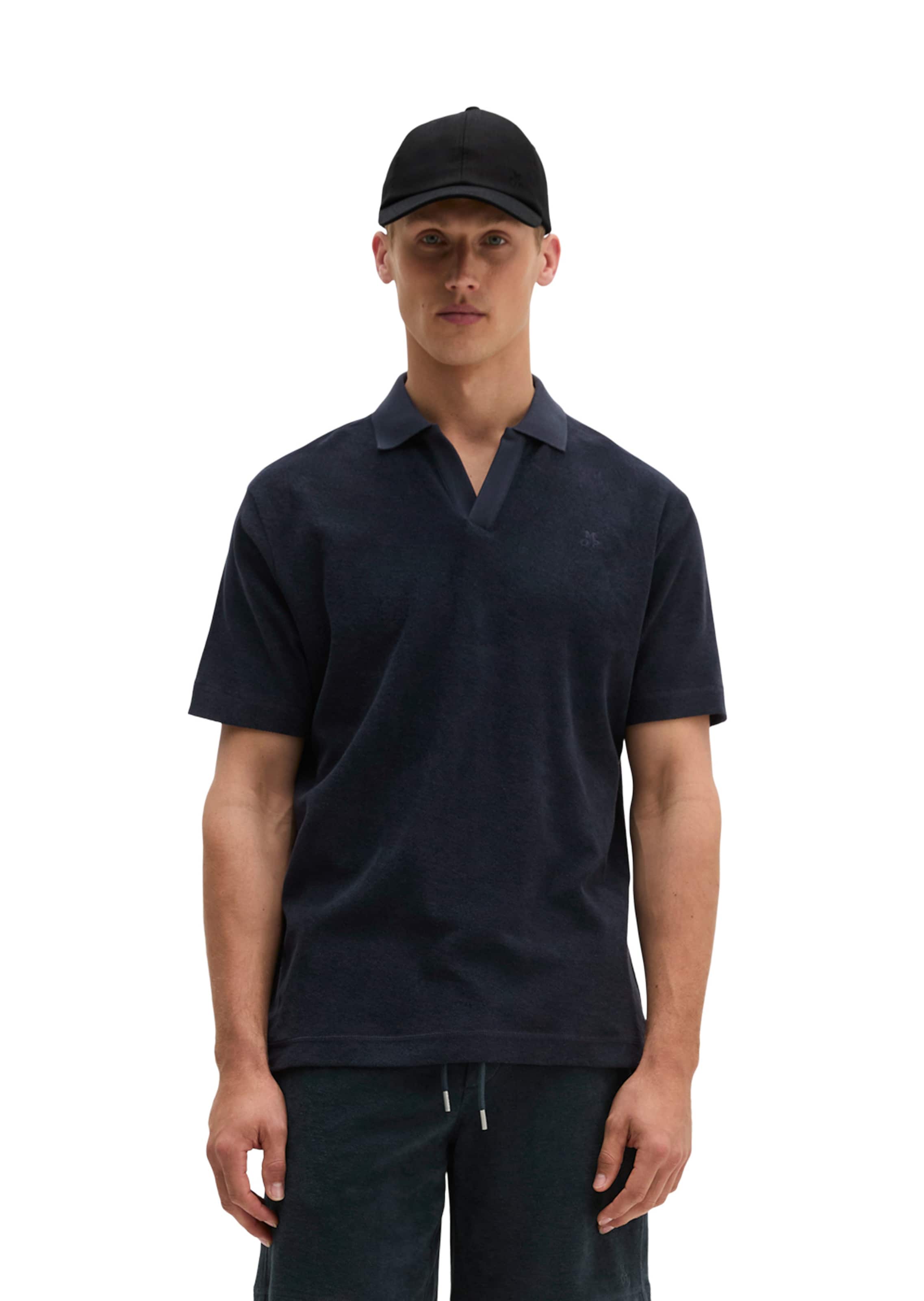 Marc O'Polo T-shirt i blå: framsida