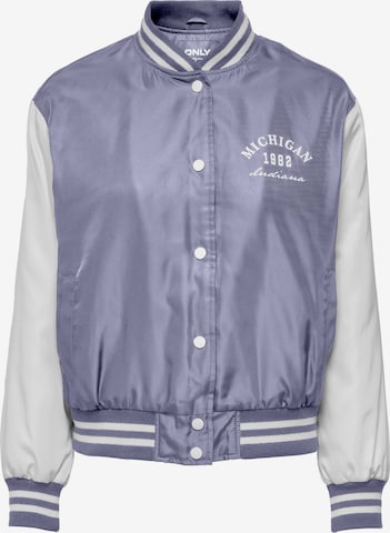 ONLY Between-Season Jacket 'COLEEN' in Purple: front