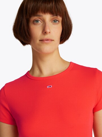 Tommy Jeans Shirt 'Essential' in Orange