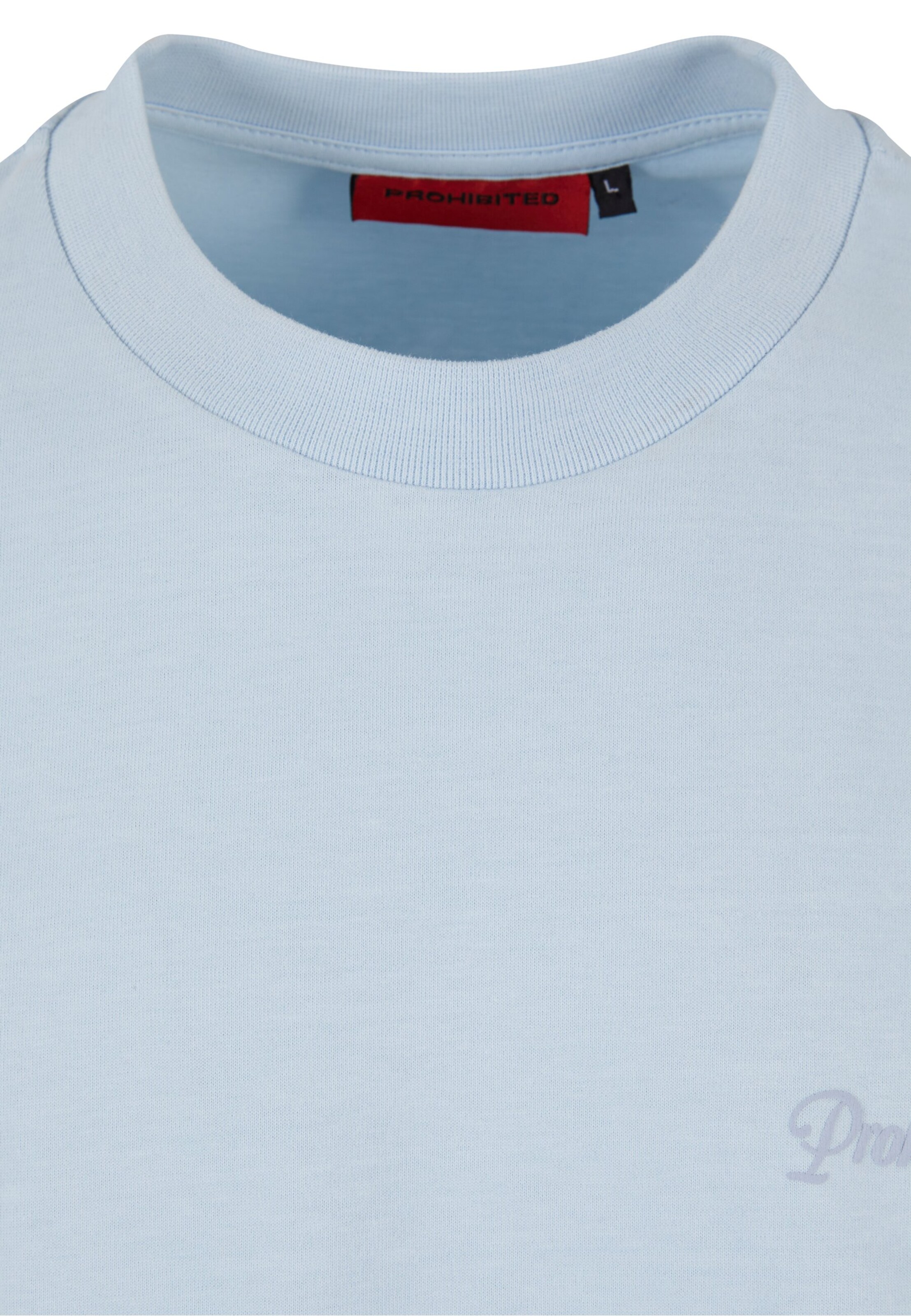 Prohibited T-shirt i blå