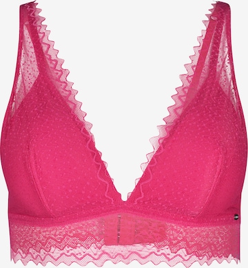 Skiny - Triangular Soutien em rosa: frente