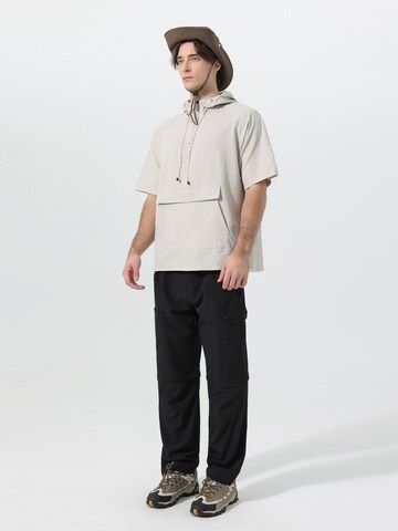 YOUTHUP Shirt 'Kopffrei' in Beige