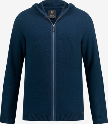JP1880 Knit Cardigan in Blue: front