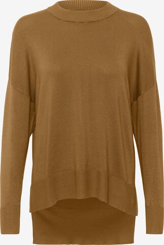 Kaffe Sweater 'Palona' in Brown: front