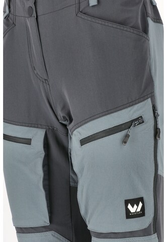 Whistler Regular Workout Pants 'Kodiak' in Grey