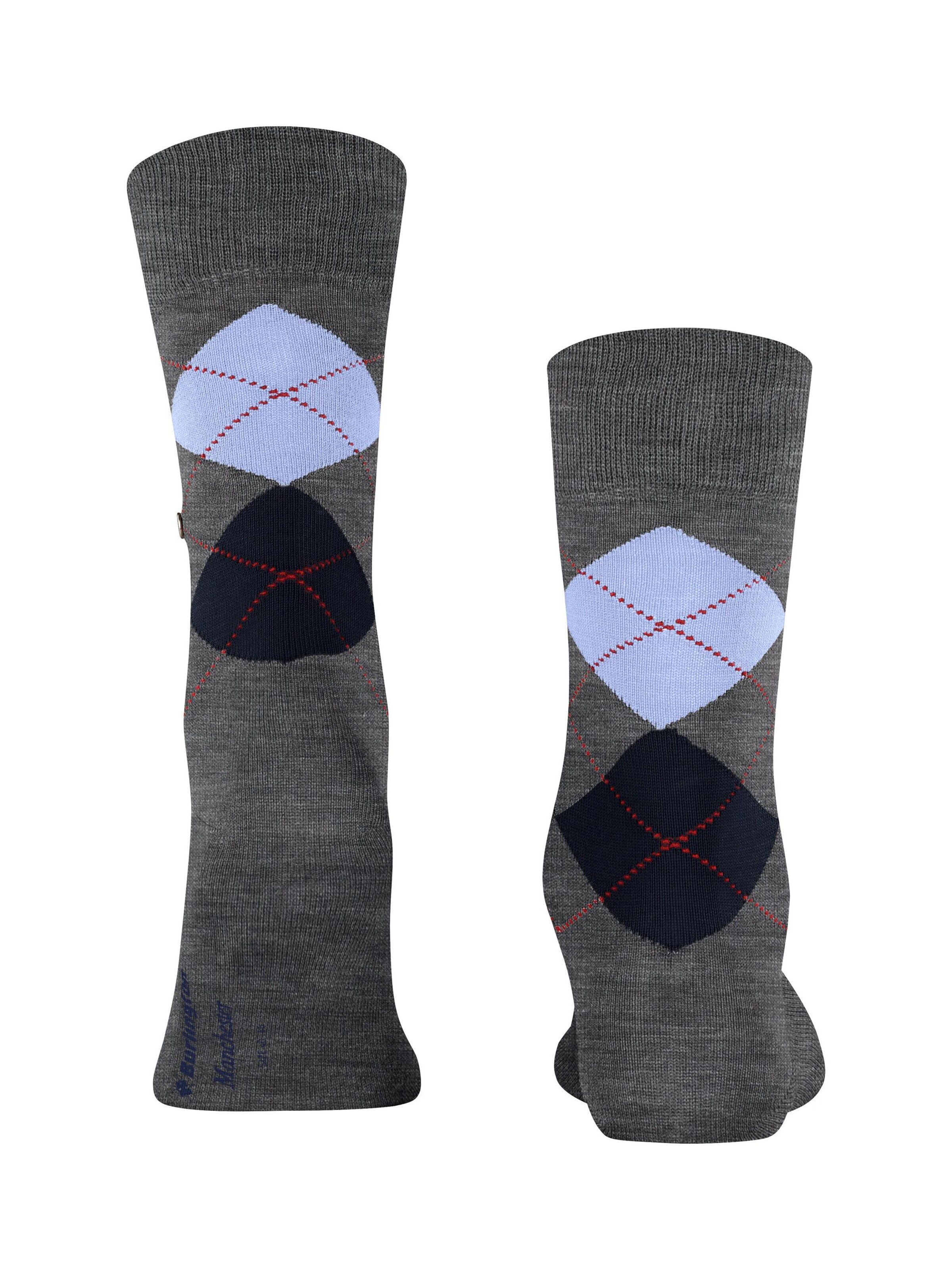 BURLINGTON Socken 'Manchester'‌ in Grau