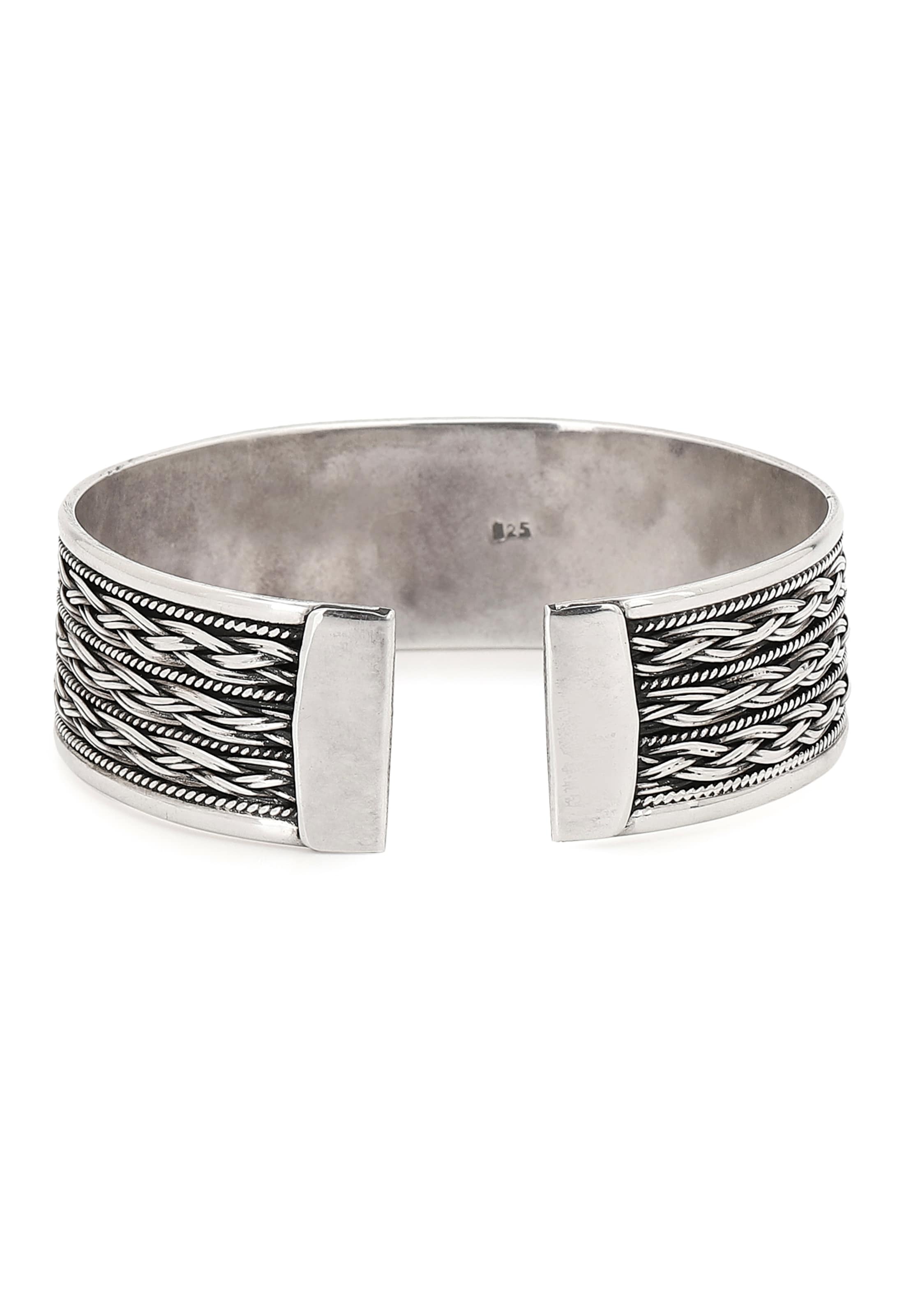 Gaya - Pulsera en plata