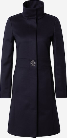 HUGO Red Between-seasons coat 'Melines' in Blue: front