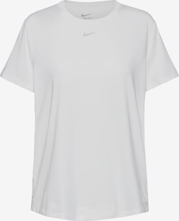 NIKE Functioneel shirt 'ONE CLASSIC' in Wit: voorkant