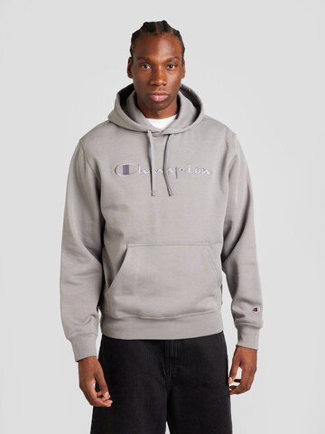 Champion Authentic Athletic Apparel Sweatshirt in Grijs: voorkant