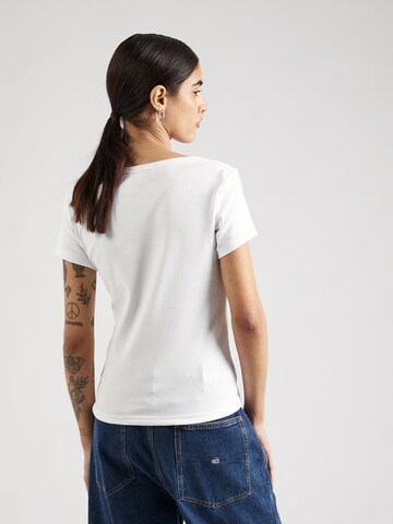 Tommy Jeans T-Shirt 'Essential' in Weiß