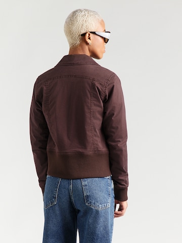 Veste mi-saison HOLLISTER en marron