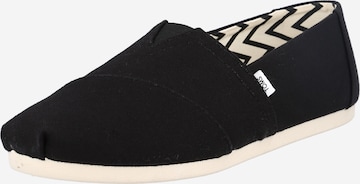 TOMS - Alpargatas 'ALPARGATA' en negro: frente