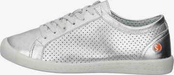 Softinos Sneakers laag in Zilver