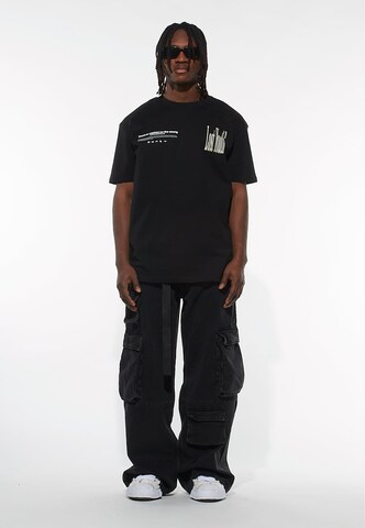 Lost Youth Shirt in Black: front