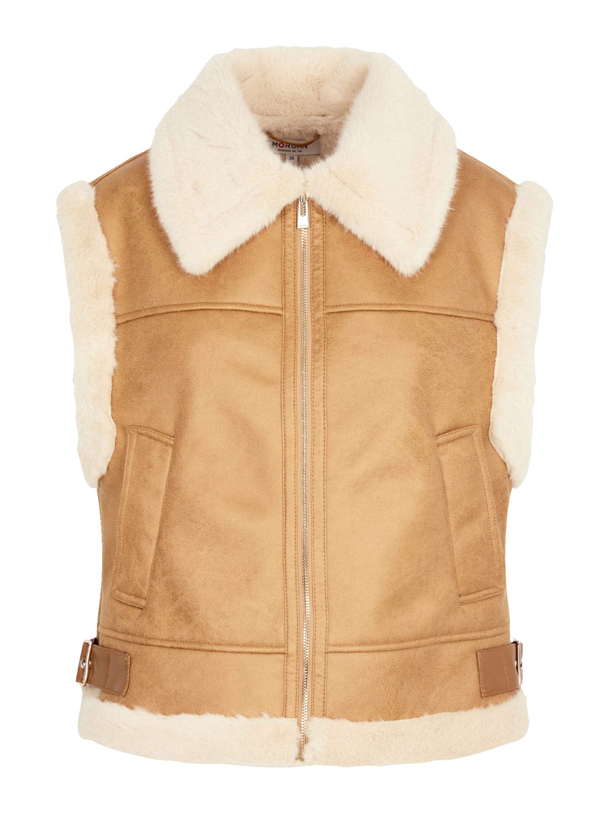 Morgan Жилетка '261-GKAMI' в Бежевый: спереди
