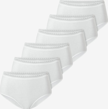 Slip SCHIESSER en blanc : devant