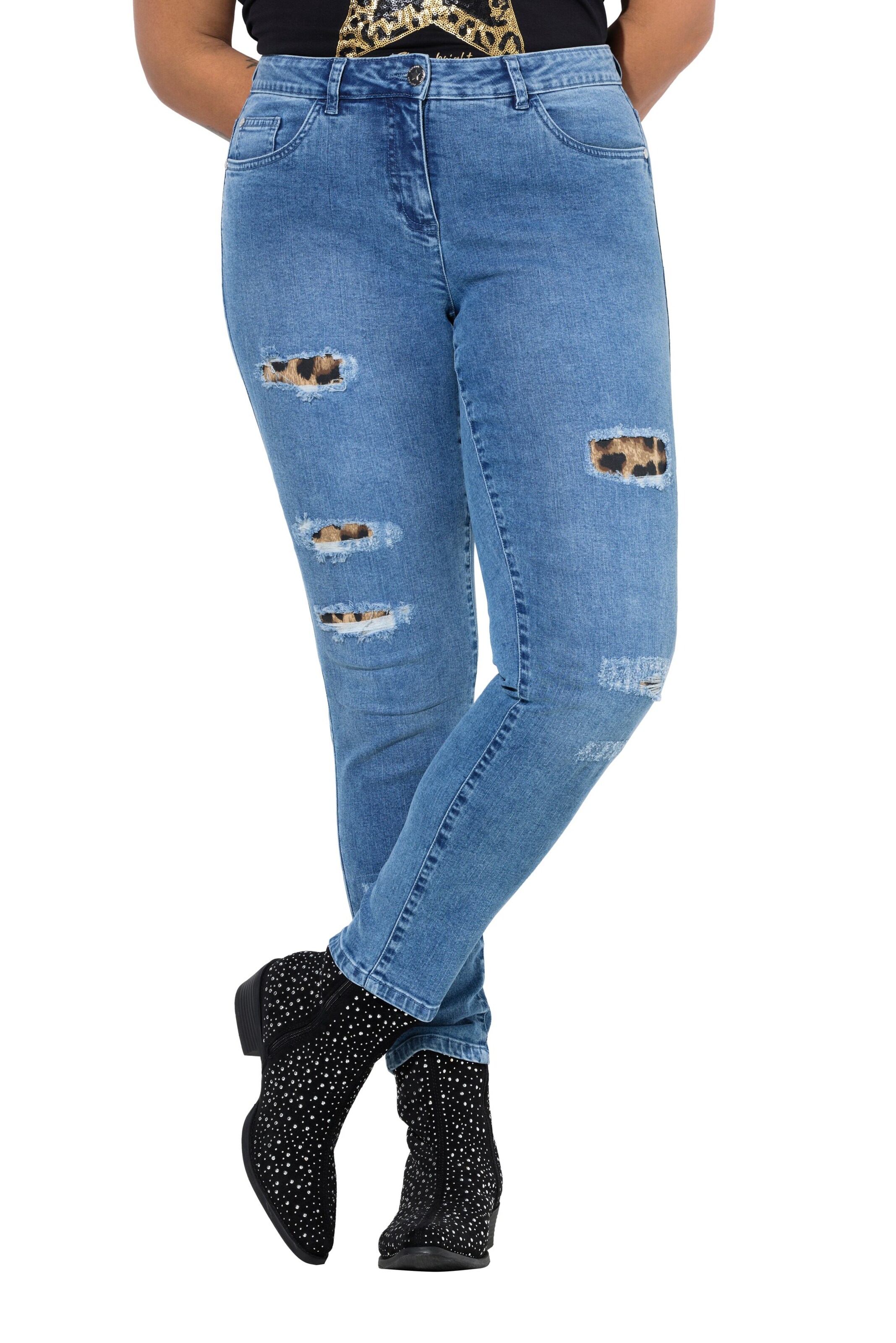 Angel of Style Slimfit Jeans in Blau: Vorderseite