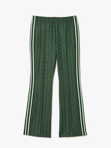 LACOSTE Wide leg Pants in Green
