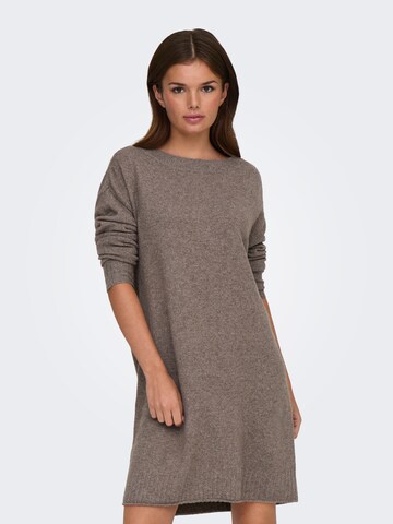 Abito in maglia 'ONLRica' di ONLY in marrone: frontale