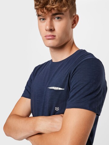 JACK & JONES Shirt in Blue