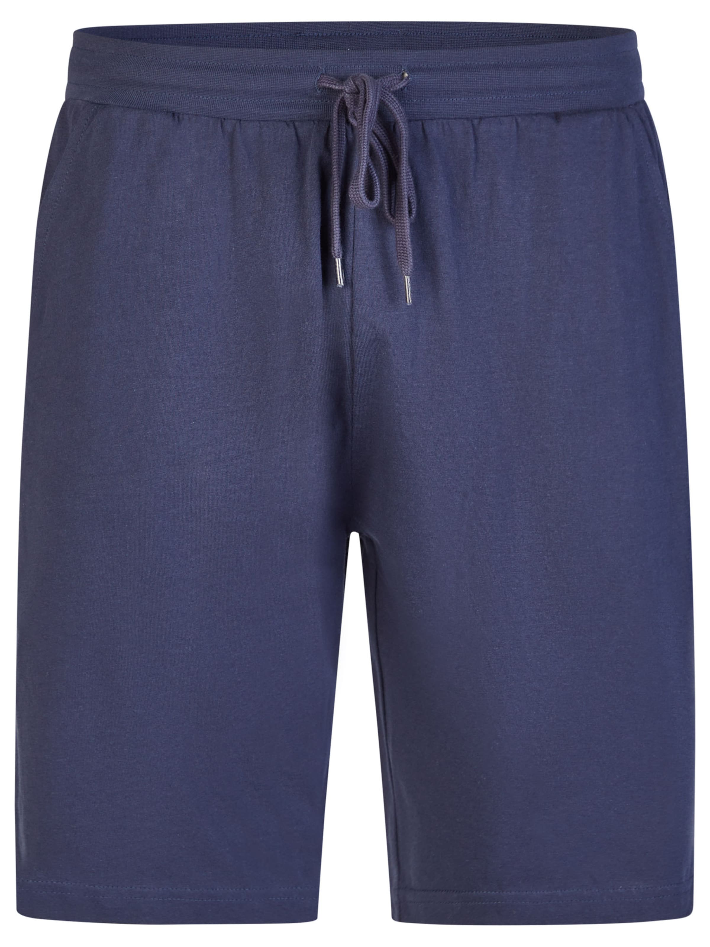 Phil & Co. Berlin Pyjamabroek ' Classic ' in Blauw