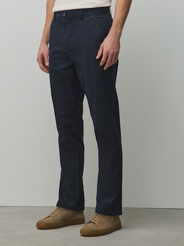 Next - Slimfit Pantalón chino en azul: frente