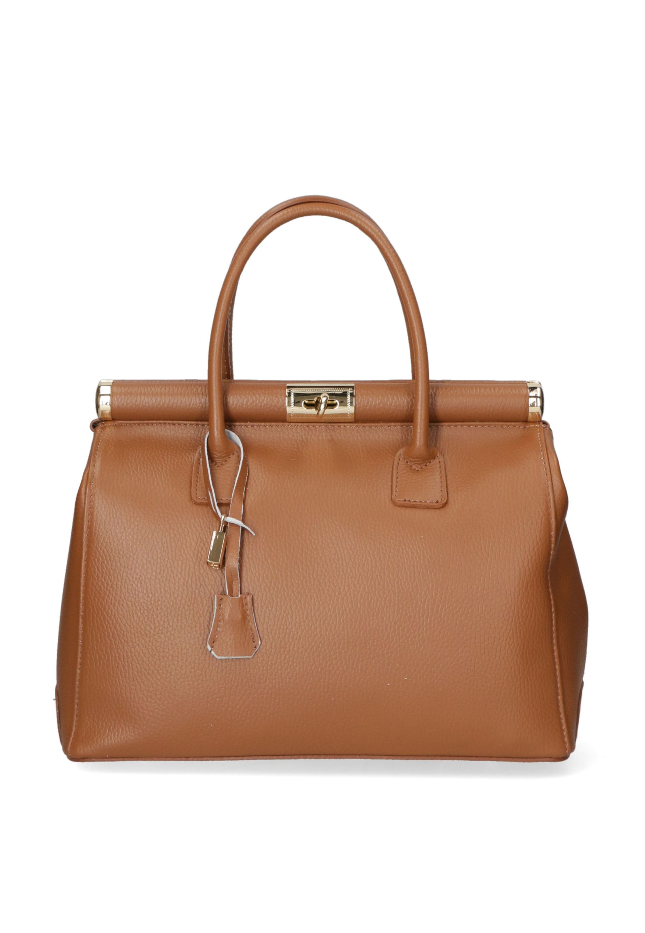 CHICCA BORSE Handbag in Brown, Item view