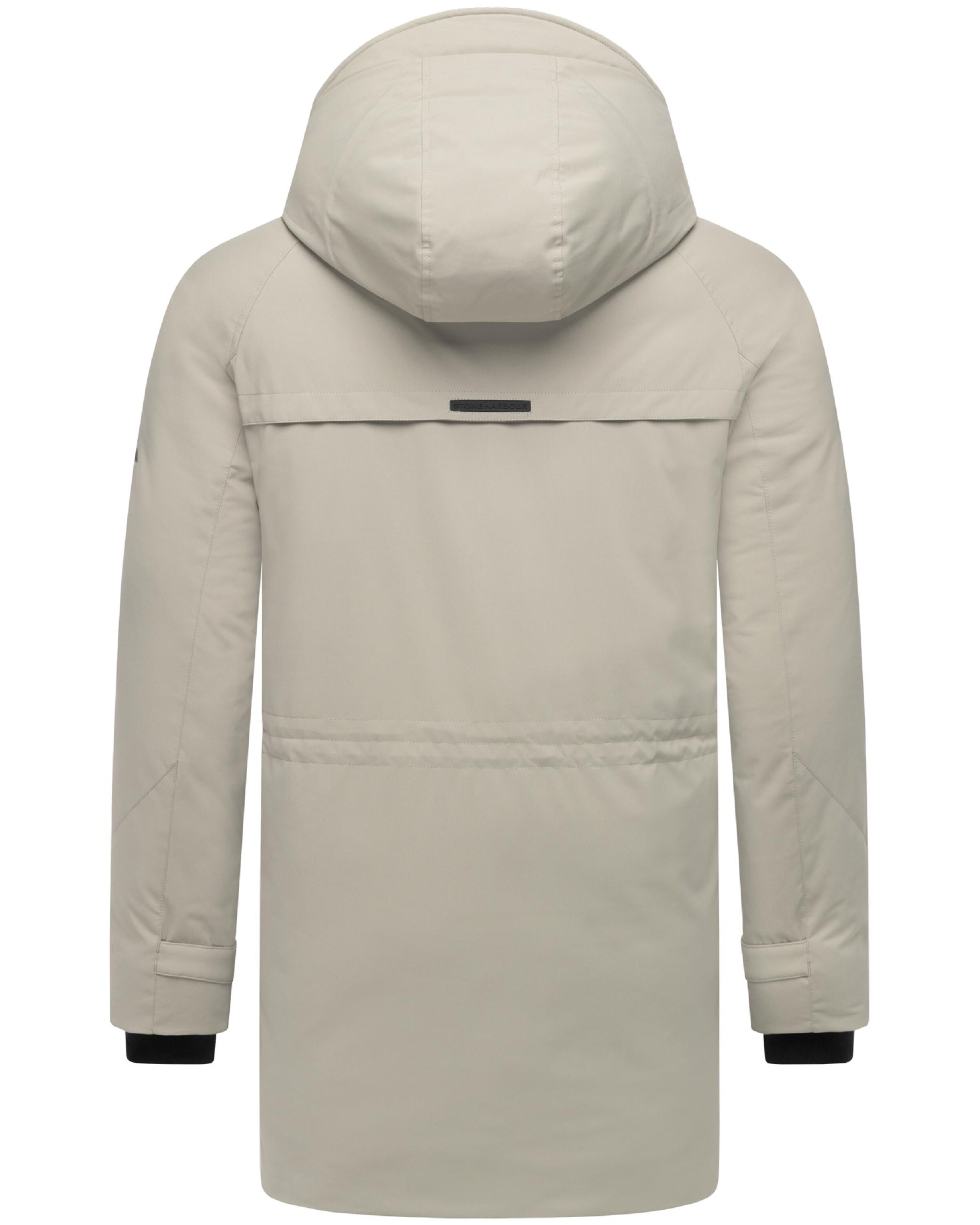 STONE HARBOUR Winterjas 'Emriis XX' in Grijs