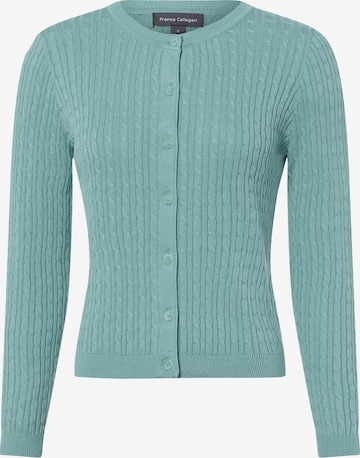 Cardigan Franco Callegari en vert : devant