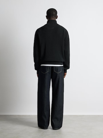 Burocs Knit Cardigan in Black