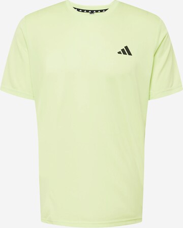 ADIDAS PERFORMANCE Performance Shirt 'Train Essentials ' in Green: front