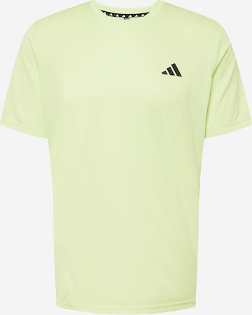 ADIDAS PERFORMANCE Performance shirt 'Train Essentials ' in Green: front