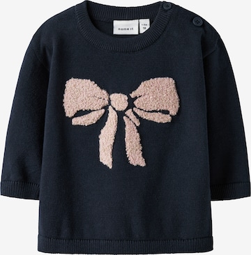 mėlyna NAME IT Megztinis 'NBFREBOW': priekis