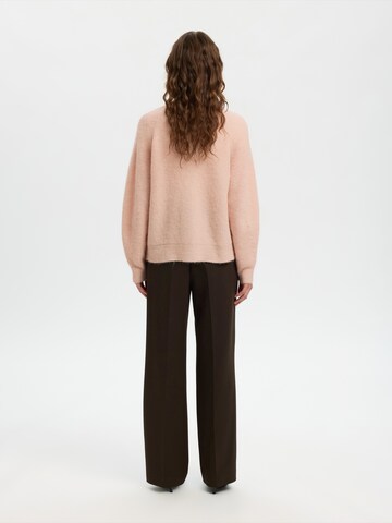 SELECTED Knit Cardigan 'SLFLULU' in Pink