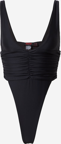 Misspap Swimsuit in Black: front