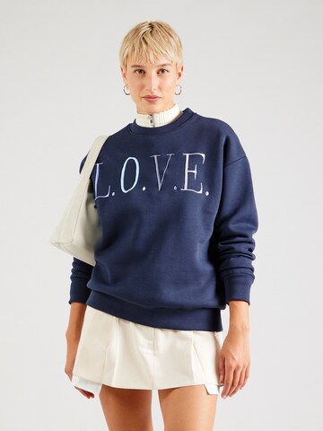 Sublevel Sweatshirt in Blue: front