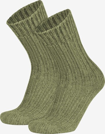 normani Socks in Green: front