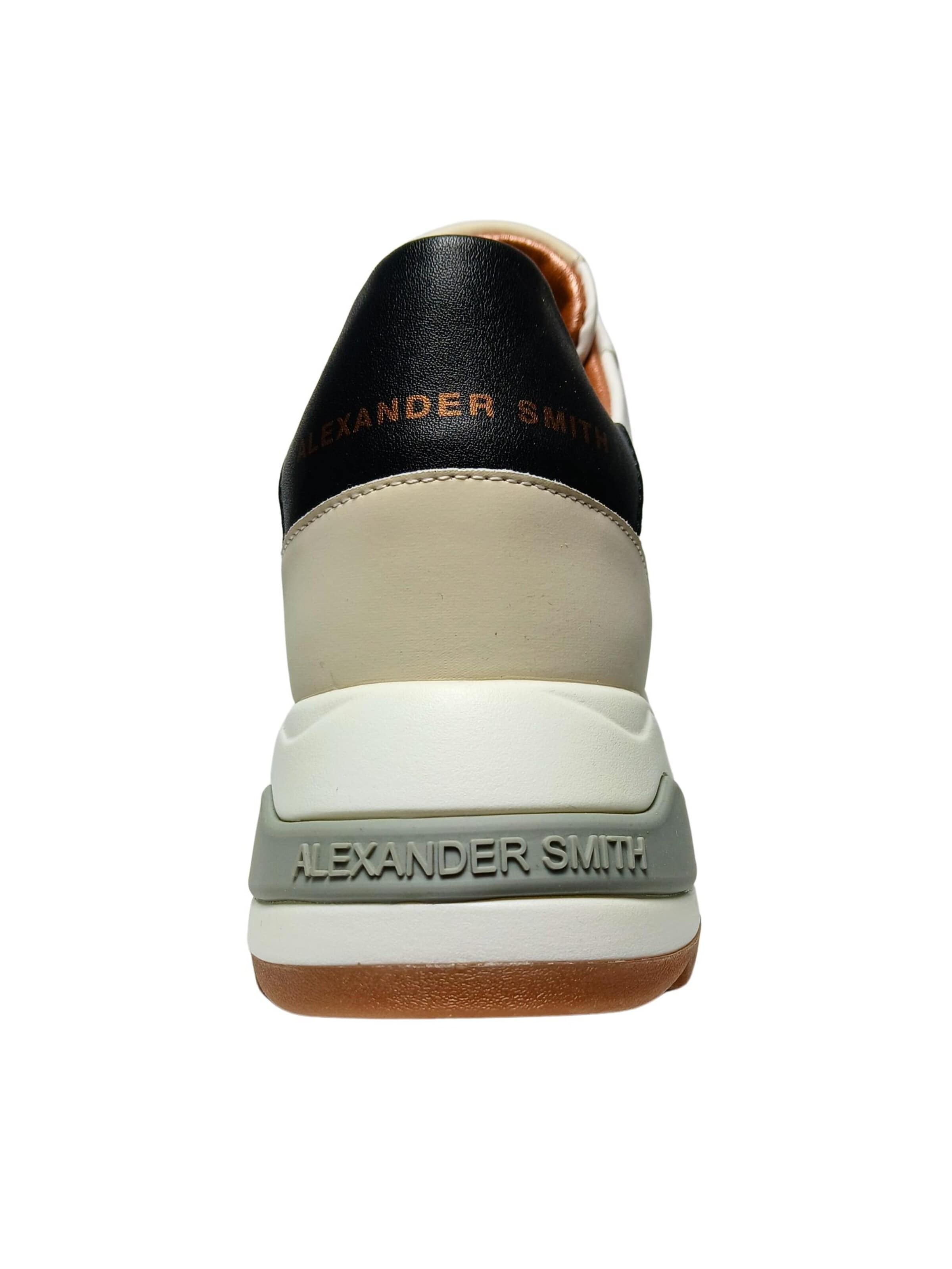Baskets basses Alexander Smith en blanc