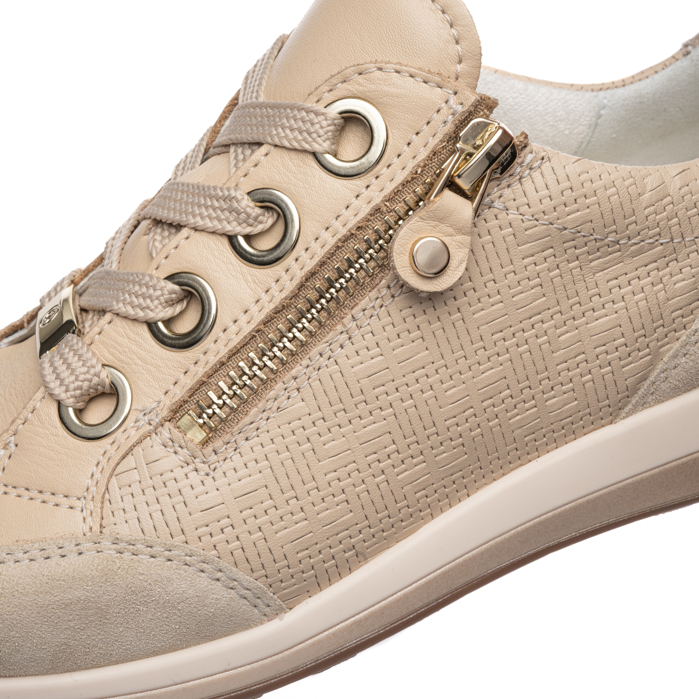 ARA T-Bar Sandals in Beige