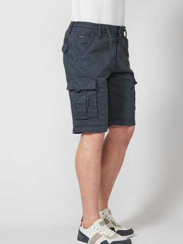 Regular Pantalon cargo KOROSHI en bleu